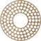 Ekena Millwork Fink Wood Fretwork Pierced Ceiling Medallion, Red Oak, 40"OD x 14 1/2"ID x 1/4"T CMWP40X40X0250FFRO - alternate 4